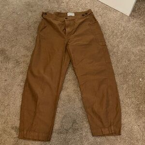 Everlane Fatigue Barrel Pant in Walnut | Size 12